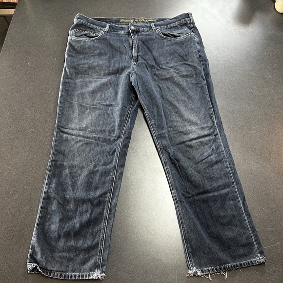 Tommy Bahama Jeans Mens 42x30 Blue Denim Classic Fit Straight Leg Comfort - Picture 1 of 11